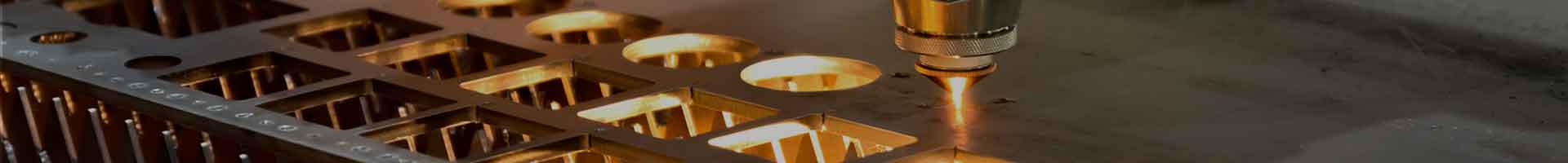 Laser-cut stainless steel components